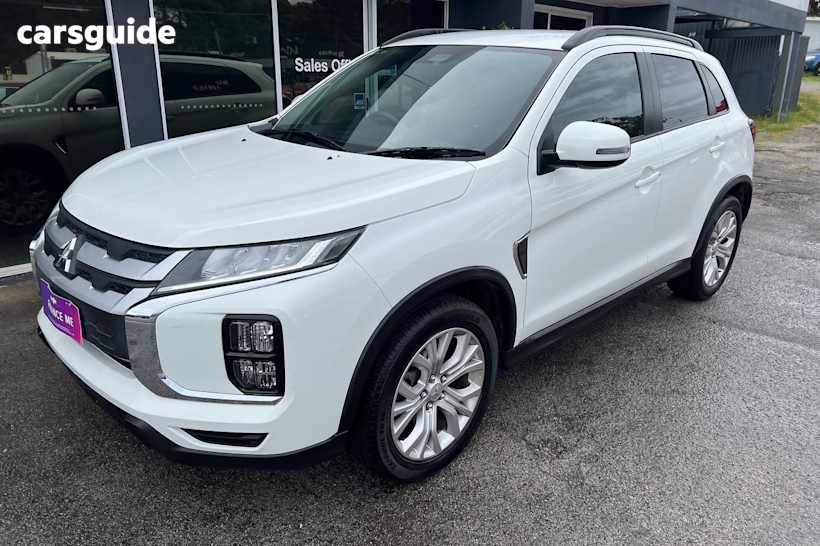 White 2020 Mitsubishi ASX SUV LS F