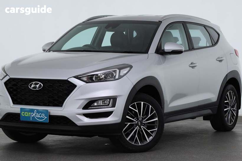 Silver 2020 Hyundai Tucson Wagon Active X (2Wd)