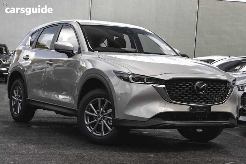 Silver 2025 Mazda CX-5 SUV G20 MAXX F