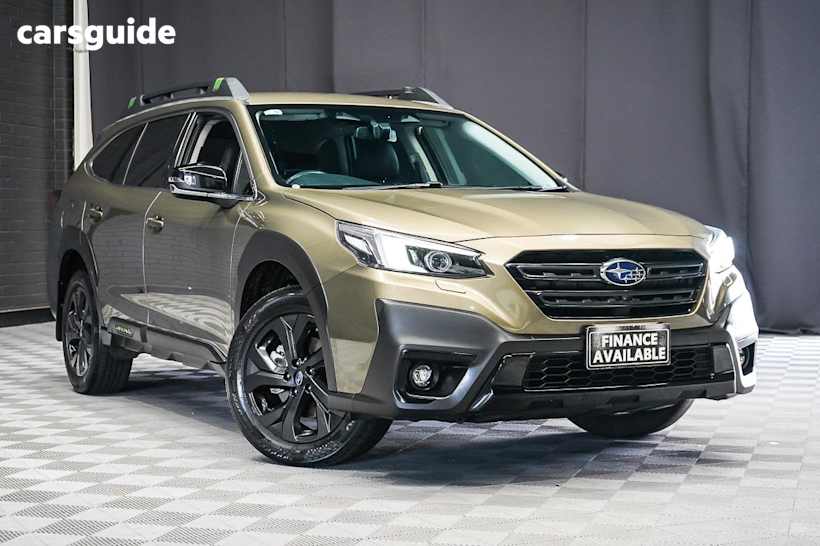 Green 2021 Subaru Outback Wagon Awd Sport