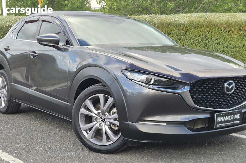 Grey 2020 Mazda CX-30 SUV G20 TOURING F