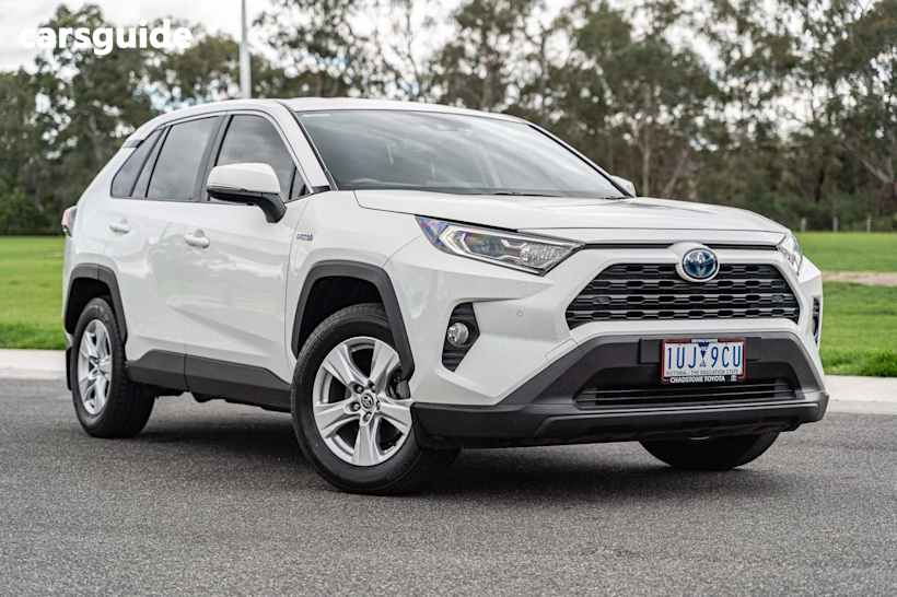 White 2021 Toyota RAV4 SUV GX 4X4