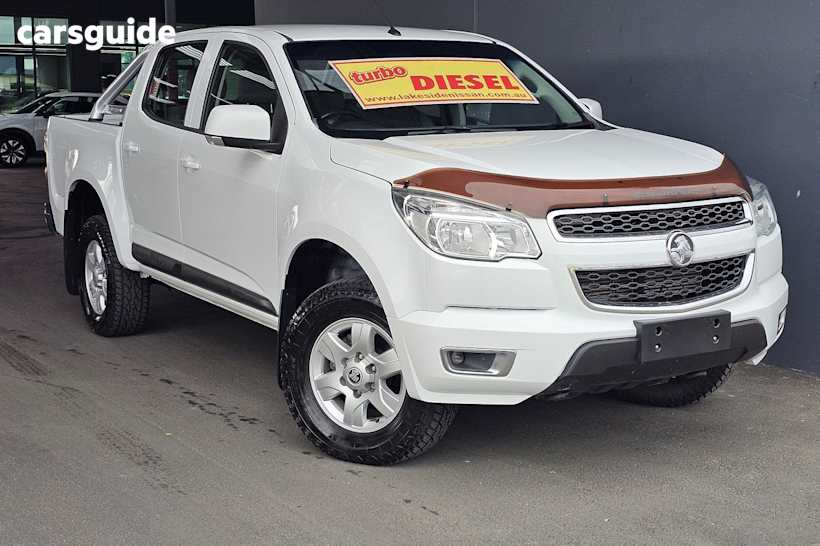 White 2016 Holden Colorado Ute Tray LS-X 4X4