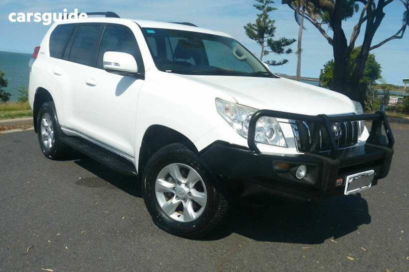 White 2012 Toyota Landcruiser Prado Wagon Gxl (4X4)