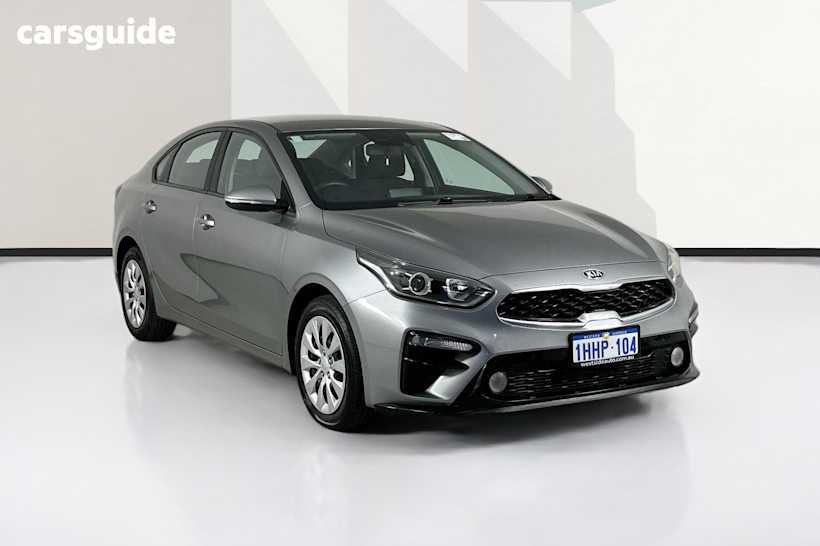 Grey 2021 Kia Cerato Sedan S