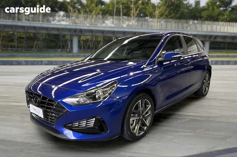 Blue 2023 Hyundai I30 Hatchback Elite