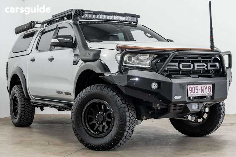 Silver 2018 Ford Ranger Ute Tray WILDTRAK 4X4