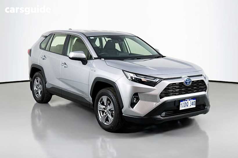 Silver 2024 Toyota RAV4 Wagon Gx (Awd) Hybrid