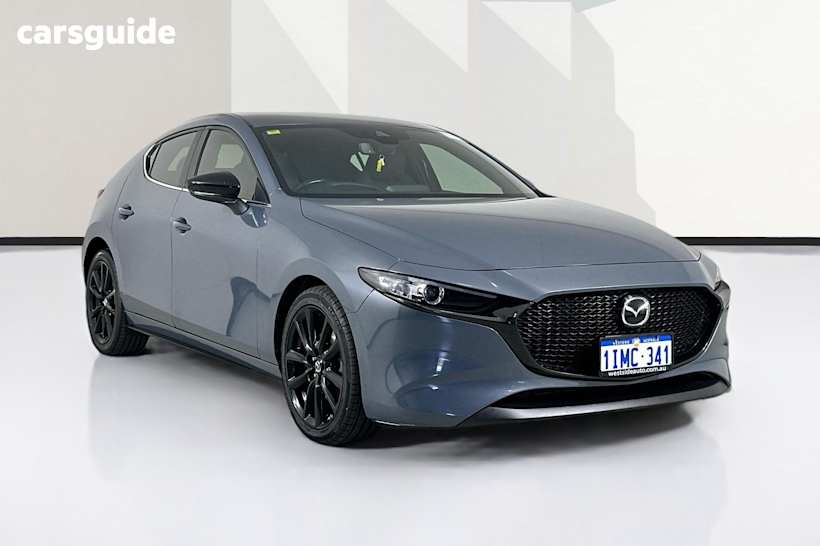 Grey 2022 Mazda 3 Hatchback G25 Evolve Sp