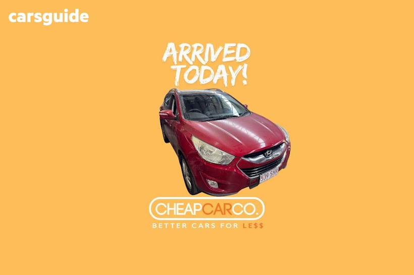 Red 2012 Hyundai IX35 Wagon Highlander (Awd)