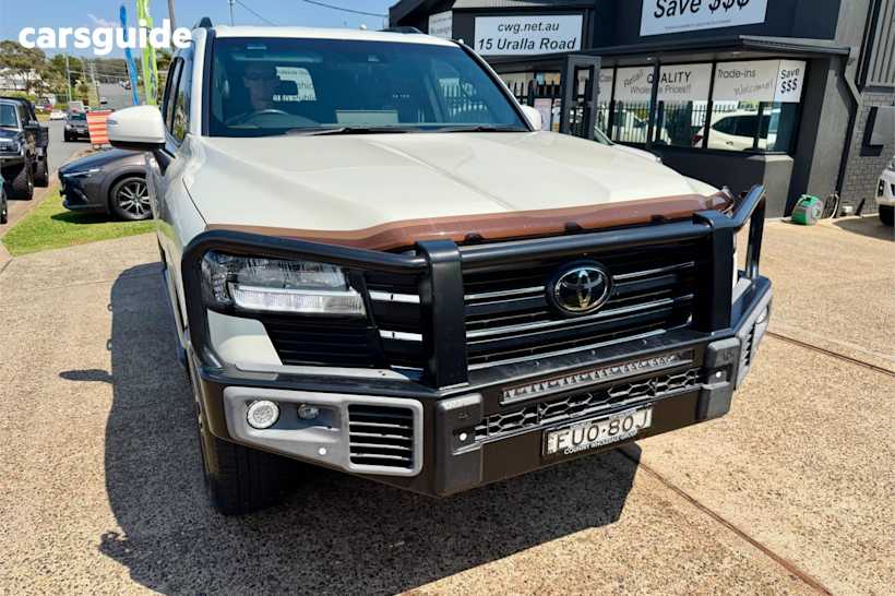White 2023 Toyota Landcruiser SUV