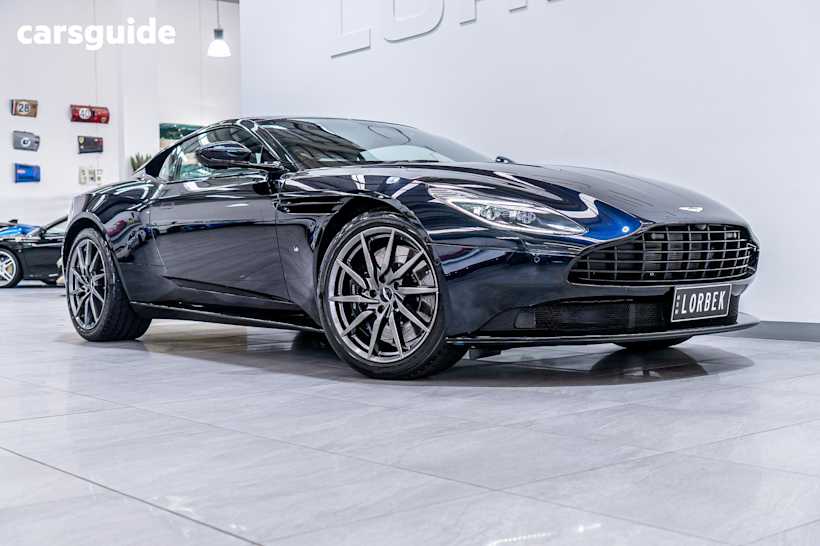 Black 2017 Aston Martin DB11 Coupe Launch Edition