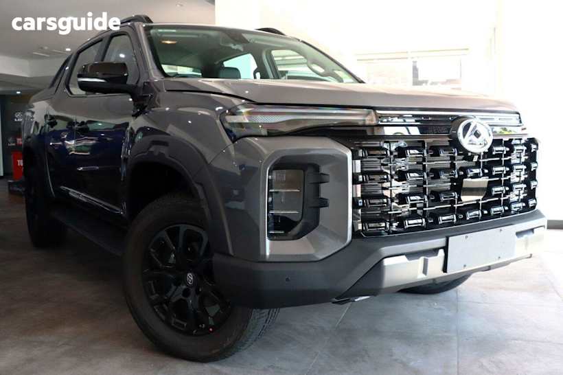 Grey 2025 LDV T60 Ute Tray MAX PLUS 4X4