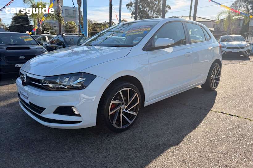 White 2021 Volkswagen Polo Hatch 70TSI TRENDLINE F