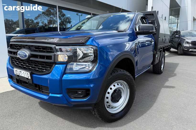 Blue 2022 Ford Ranger Ute Tray XL HI-RIDER R