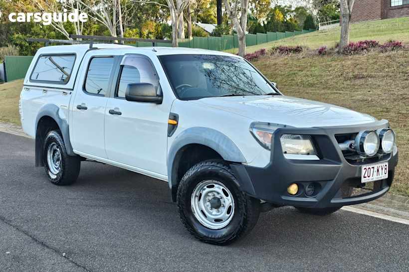 White 2011 Ford Ranger Dual Cab Pick-up Xl (4X2)