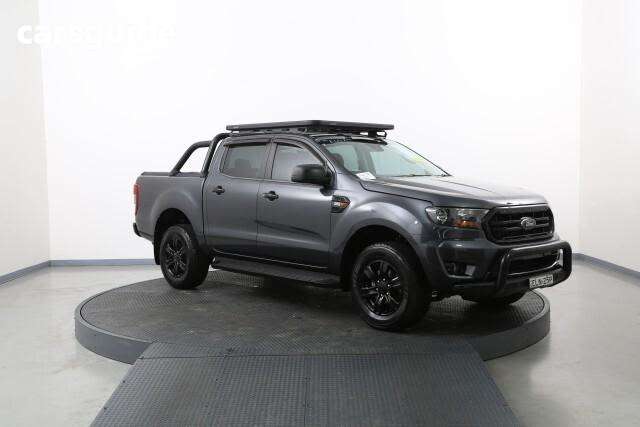Grey 2021 Ford Ranger Double Cab Pick Up Sport 3.2 (4X4)