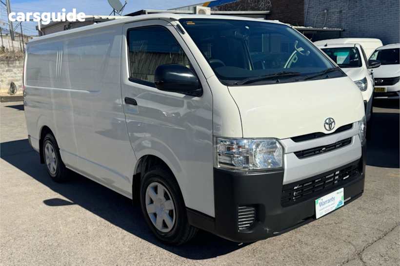 White 2017 Toyota HiAce Commercial R
