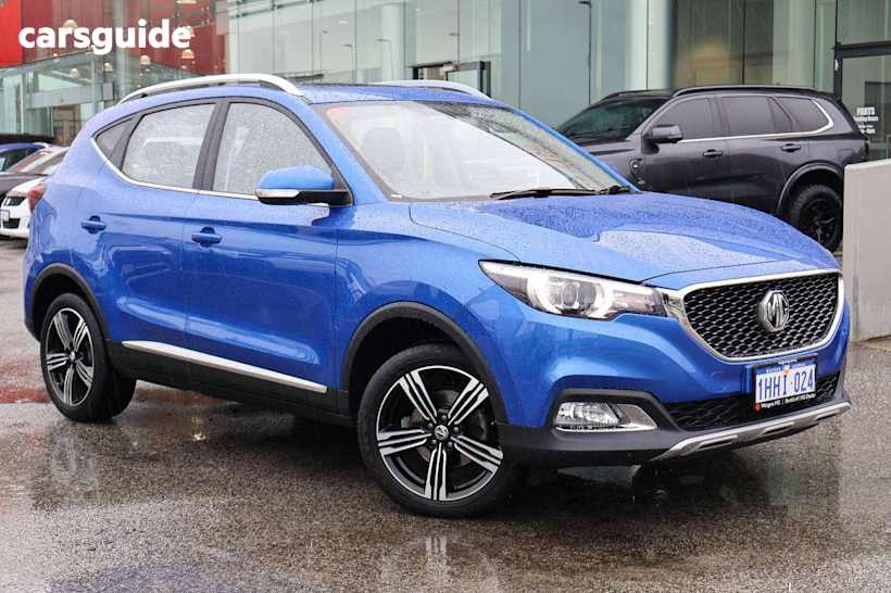 Blue 2021 MG ZS SUV ESSENCE F