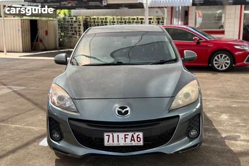 Grey 2012 Mazda Mazda3 Sedan MAXX SPORT F
