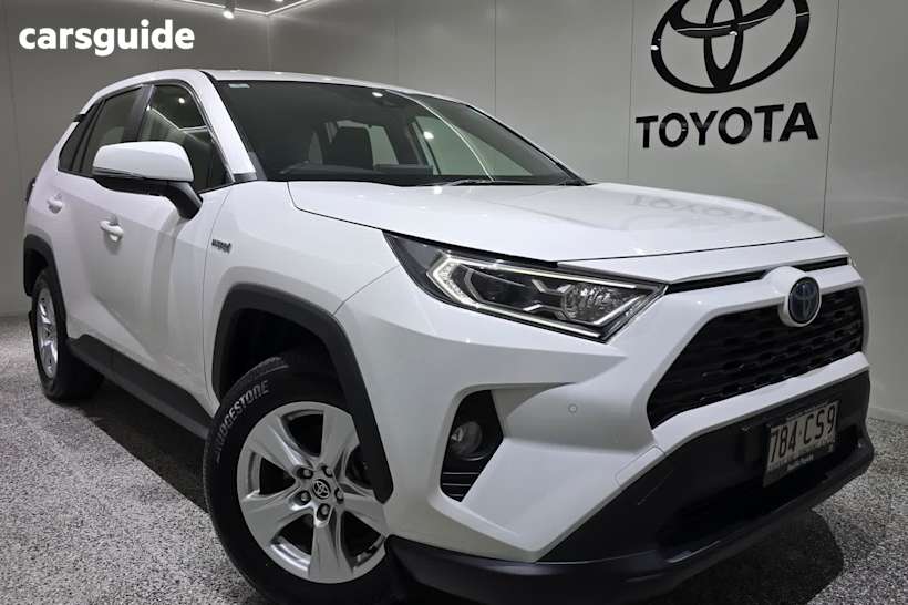 White 2021 Toyota RAV4 SUV GX 4X4