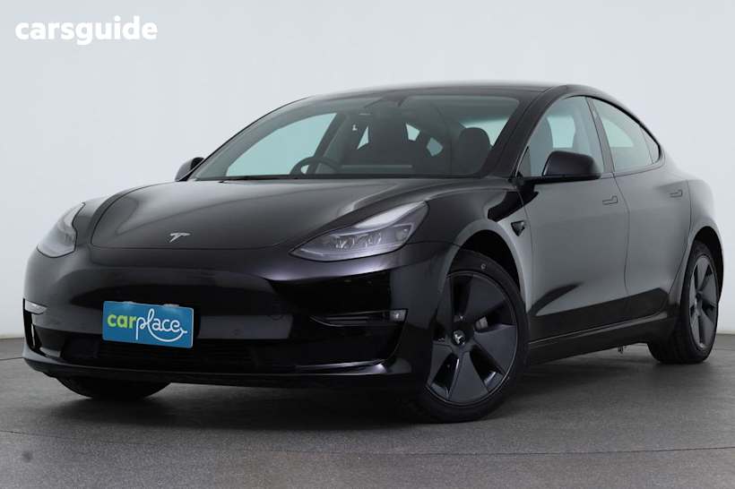 Black 2023 Tesla Model 3 Sedan Long Range