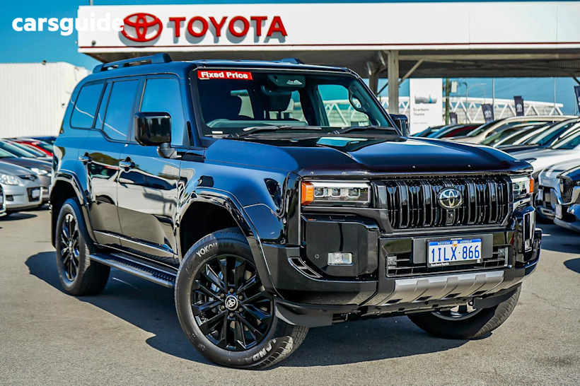 Black 2025 Toyota Landcruiser Prado SUV VX 4X4