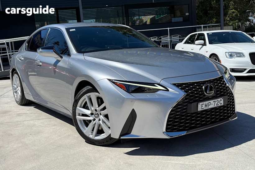 Silver 2021 Lexus IS Sedan IS300 LUXURY R