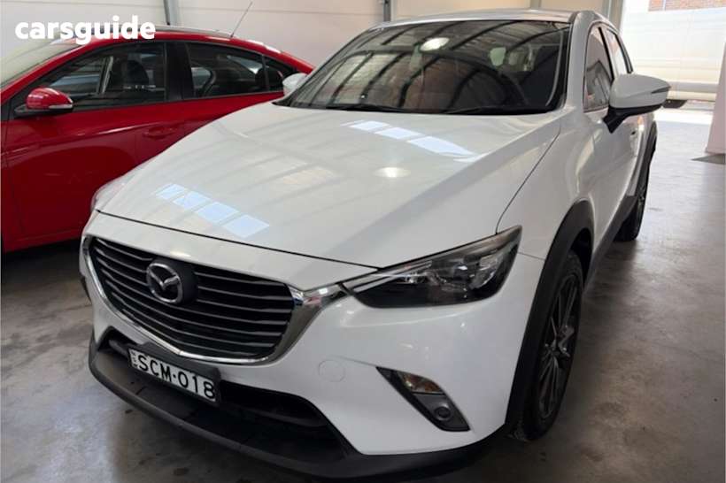 White 2015 Mazda CX-3 Wagon S Touring (Fwd)
