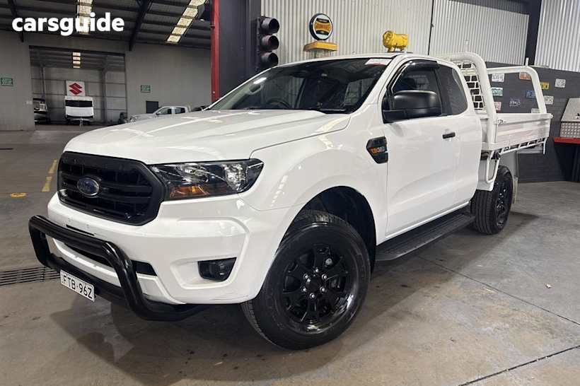 White 2020 Ford Ranger Super Cab Chassis Xl 3.2 (4X4)