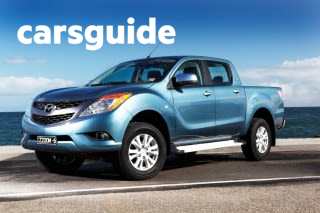 Silver 2014 Mazda BT-50 Dual Cab Utility Gt (4X4)