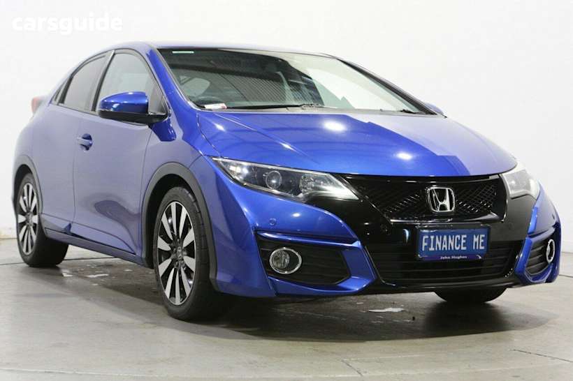 Blue 2015 Honda Civic Hatch VTI-LN F