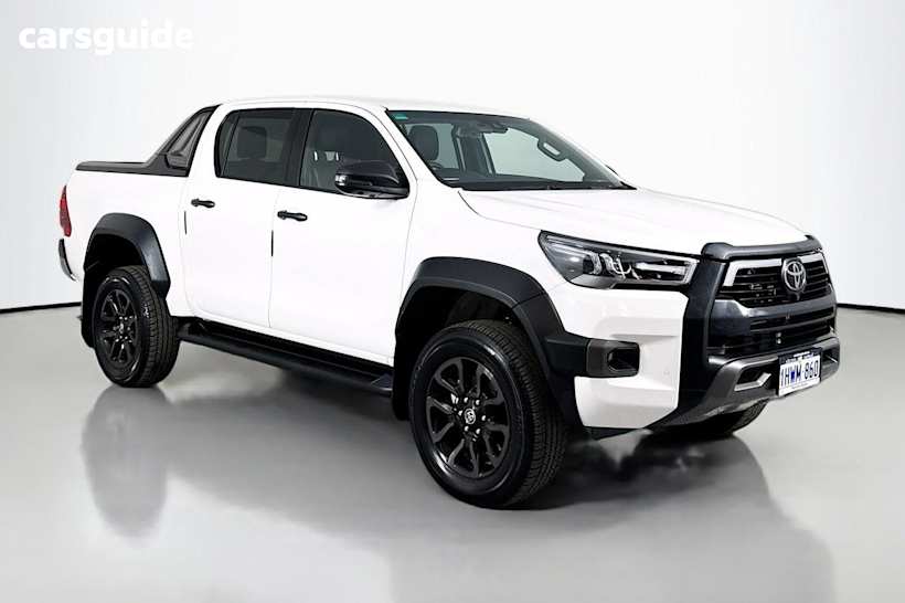 White 2023 Toyota Hilux Double Cab Pick Up Rogue (4X4)