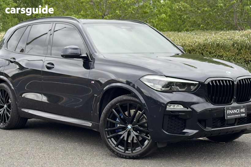 Black 2021 BMW X5 SUV XDRIVE40I M SPORT 4X4