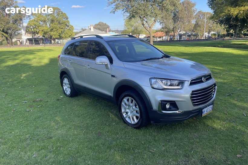 Silver 2016 Holden Captiva Sedan