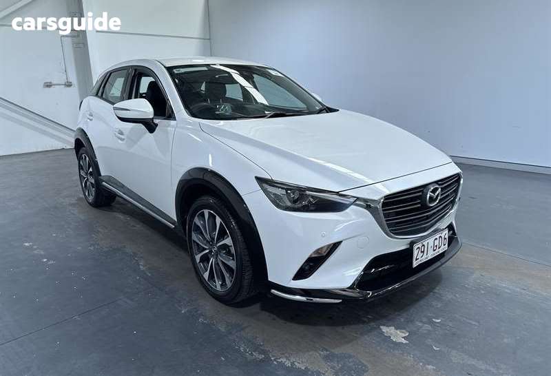 White 2022 Mazda CX-3 Wagon Stouring (Fwd)