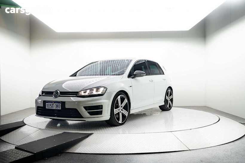 White 2014 Volkswagen Golf Hatch R 4WD