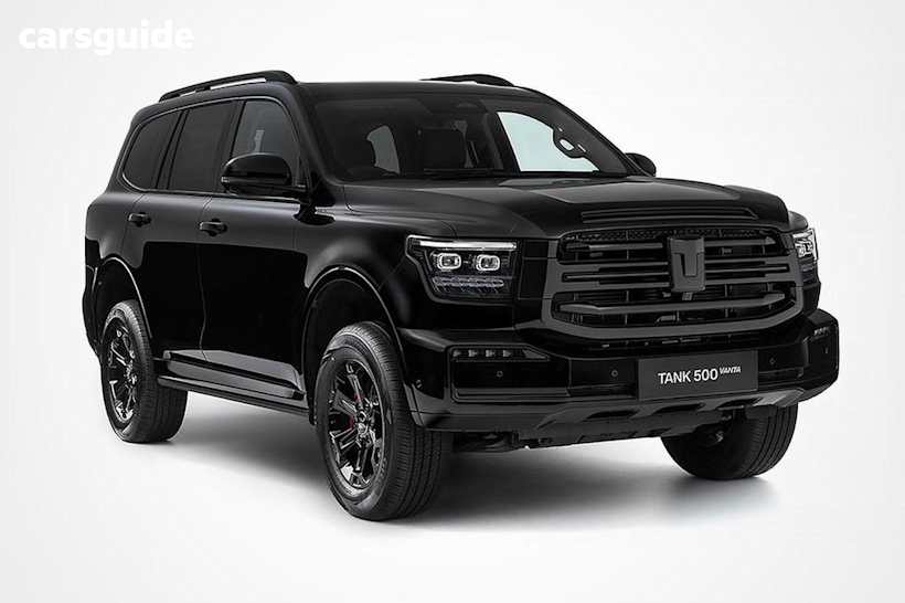 Black 2025 GWM Tank 500 Wagon Vanta Hybrid