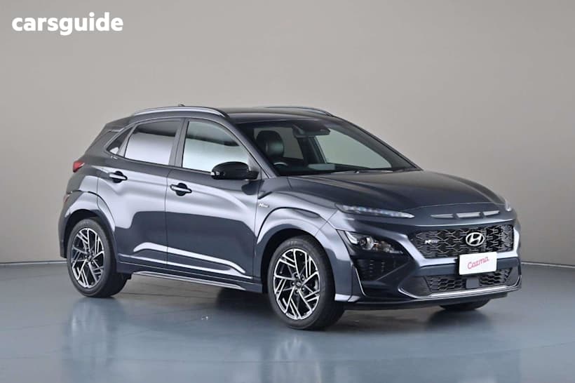 Grey 2022 Hyundai Kona Wagon N Line (Awd)