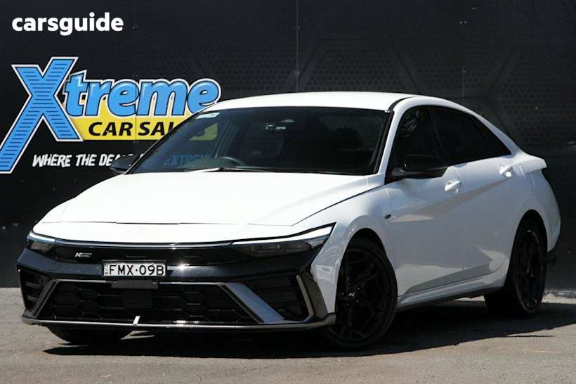 White 2024 Hyundai I30 Sedan N LINE PREMIUM F