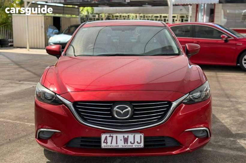 Red 2015 Mazda Mazda6 Sedan TOURING F