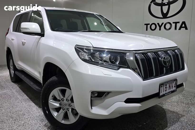 White 2022 Toyota Landcruiser Prado SUV GXL 4X4