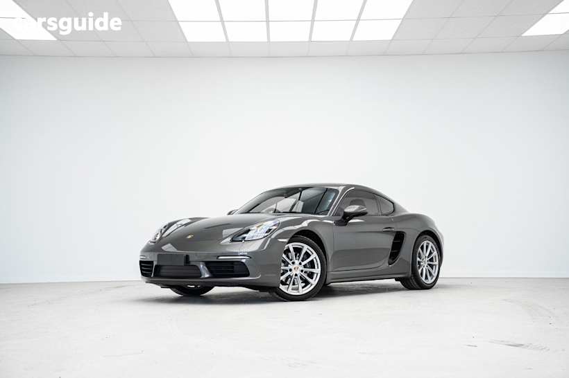 Grey 2024 Porsche 718 Coupe CAYMAN R