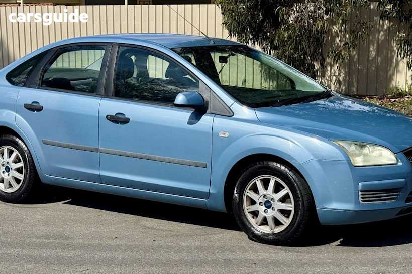 Blue 2006 Ford Focus Sedan Cl