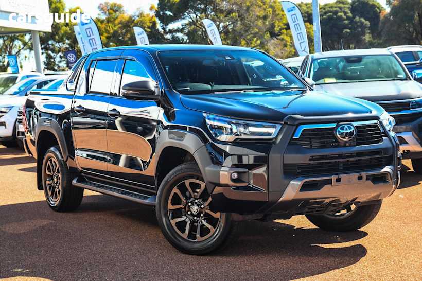 Black 2022 Toyota Hilux Ute Tray ROGUE 4X4