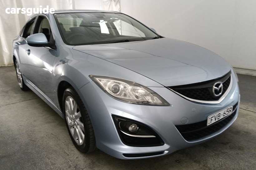 Blue 2012 Mazda 6 Sedan Touring