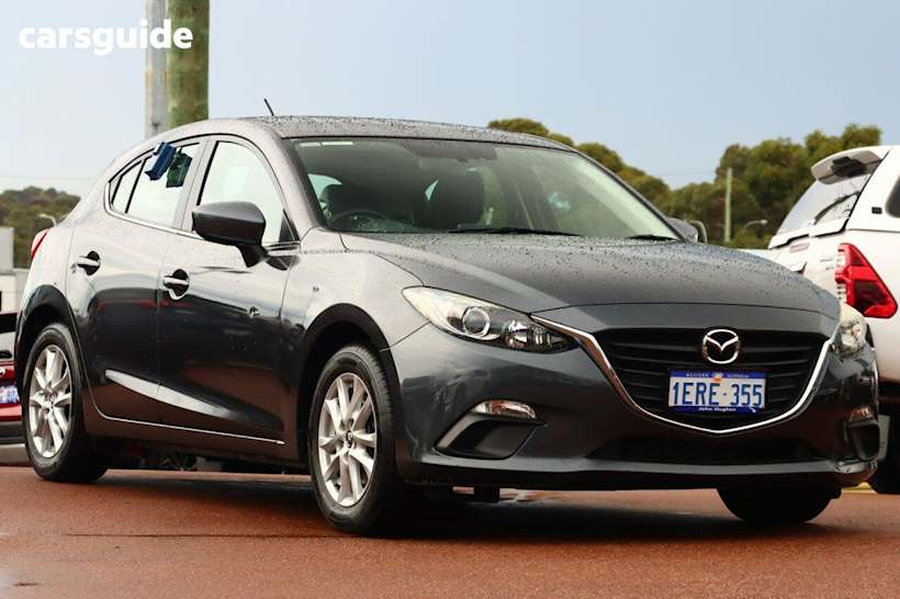 Grey 2014 Mazda Mazda3 Hatch TOURING F