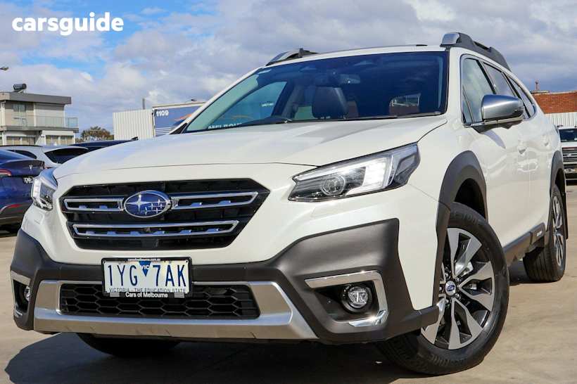 White 2023 Subaru Outback SUV AWD TOURING 4WD