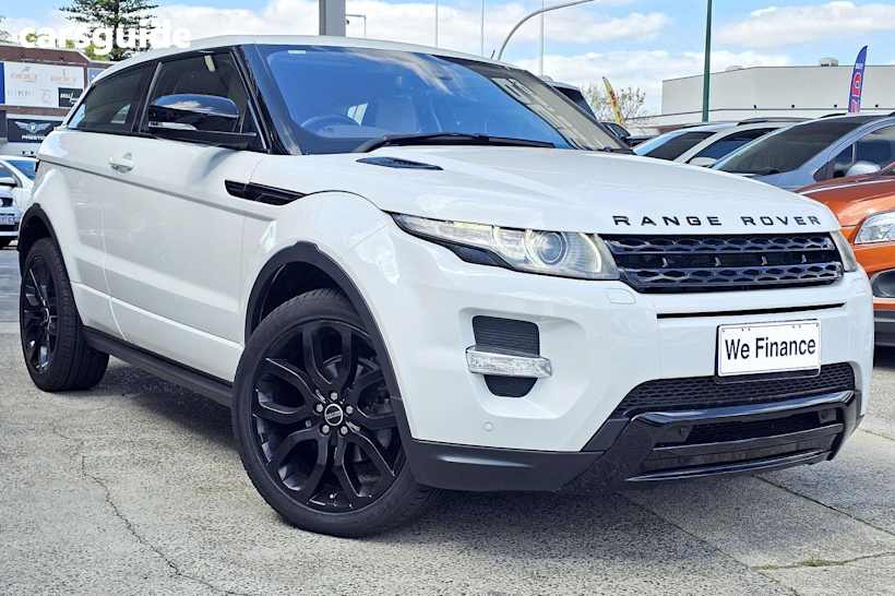 White 2012 Land Rover Range Rover Evoque SUV SD4 DYNAMIC 4X4