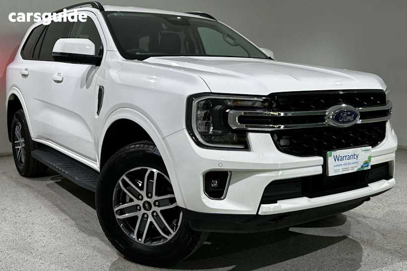 White 2024 Ford Everest SUV TREND 4X4